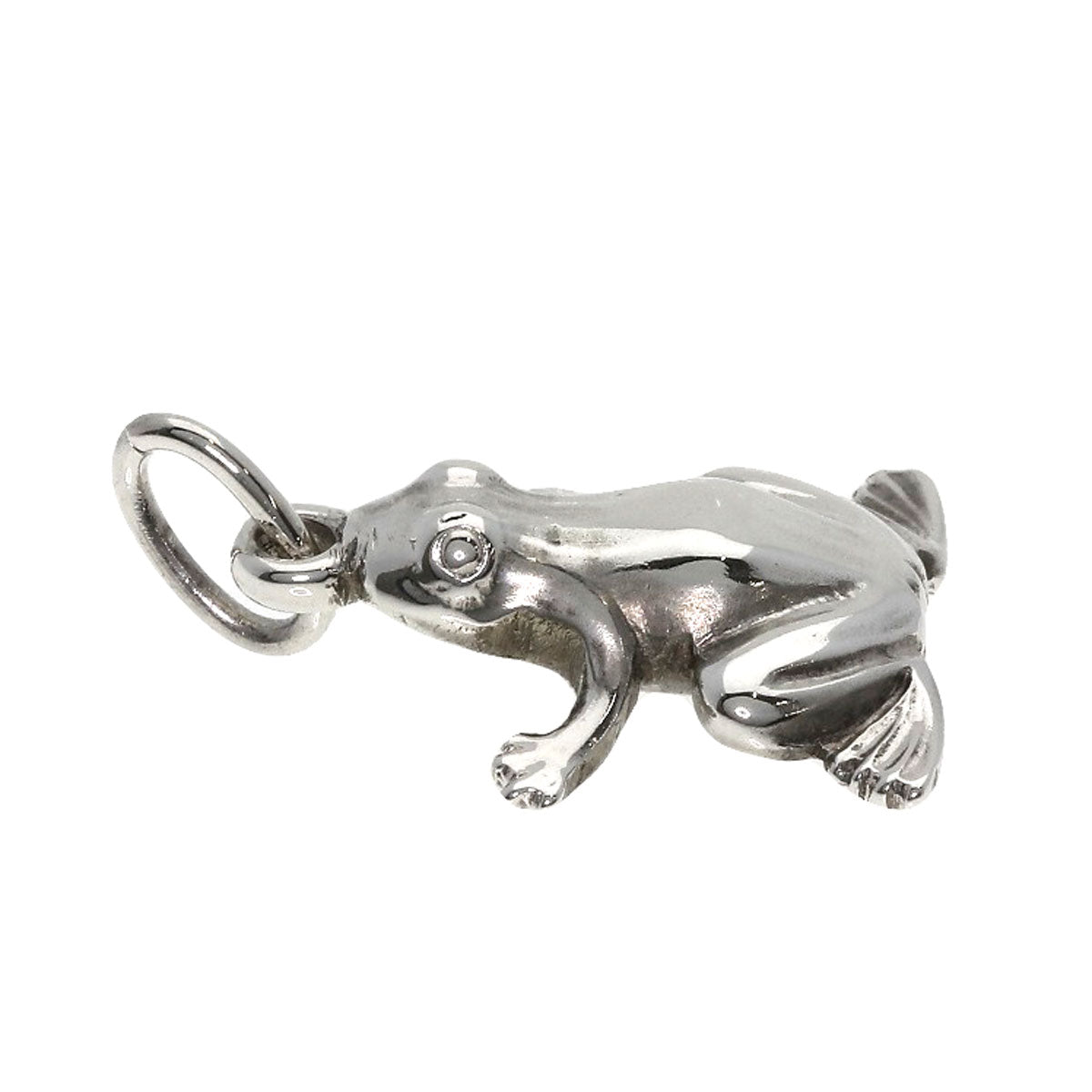 Georg Jensen Pendant Top Sv Silver Frog Motif Unisex(Unisex)