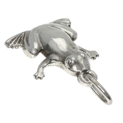 Georg Jensen Pendant Top Sv Silver Frog Motif Unisex(Unisex)