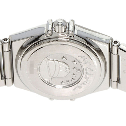 Omega Watches Quartz 1561.61 Stainless Steel , Stainless Steel Silver Constellation Mini Orange
