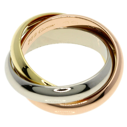 Cartier Ring K18Yg , K18Wg , K18Pg Gold Trinity Mm #49 Women