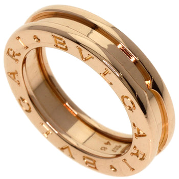 Bvlgari Ring 18K Pink Gold Gold B-Zero1 B-Cello One Xs 1 Band #48