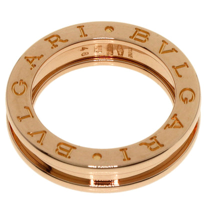 Bvlgari Ring 18K Pink Gold Gold B-Zero1 B-Cello One Xs 1 Band #48