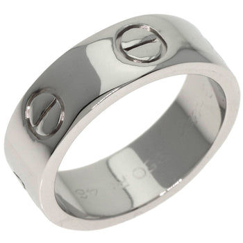 Cartier Ring Pt950 Silver Love Ring #46 Women