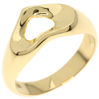 Tiffany&Co. Ring 18K Yellow Gold Gold Open Heart Women