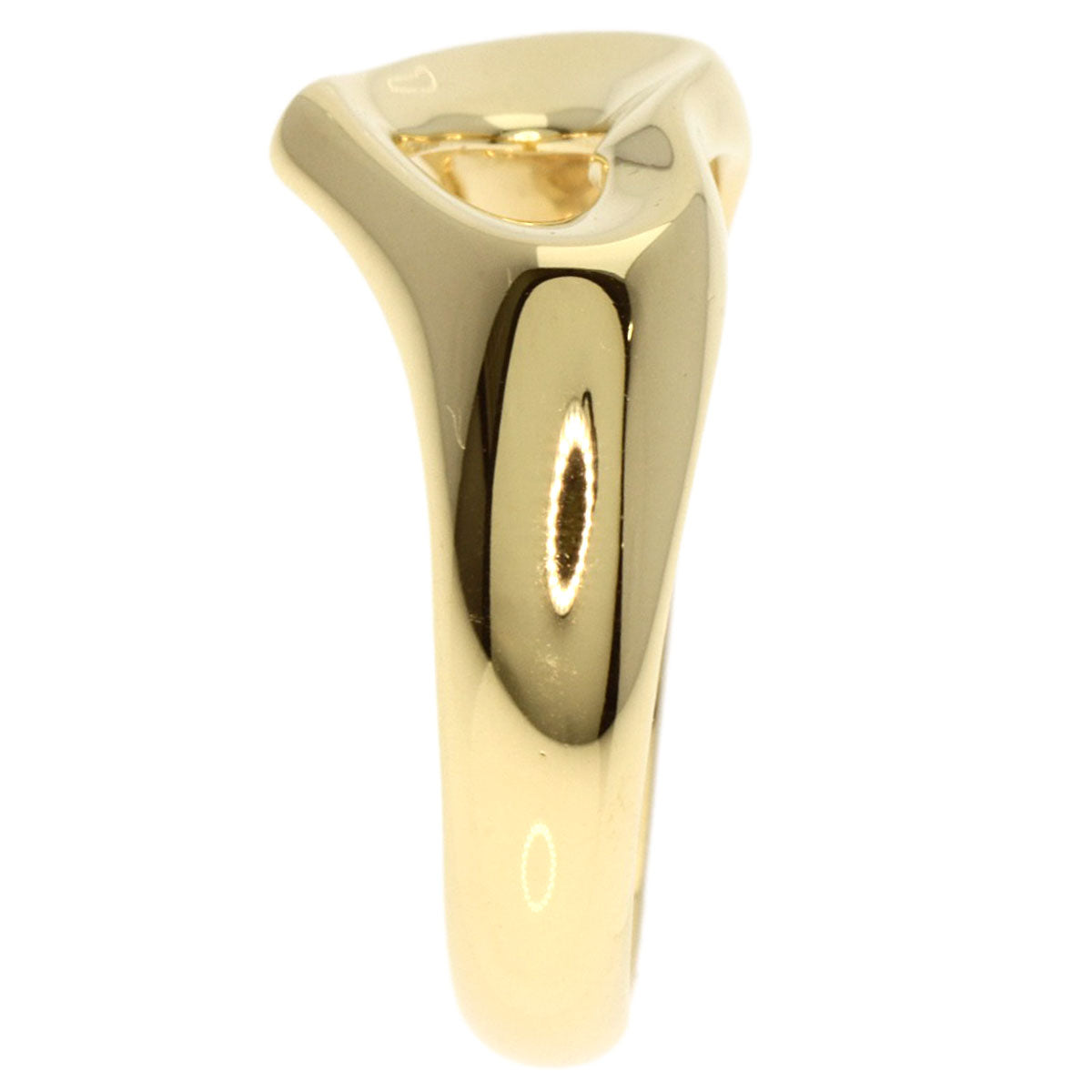 Tiffany&Co. Ring 18K Yellow Gold Gold Open Heart Women