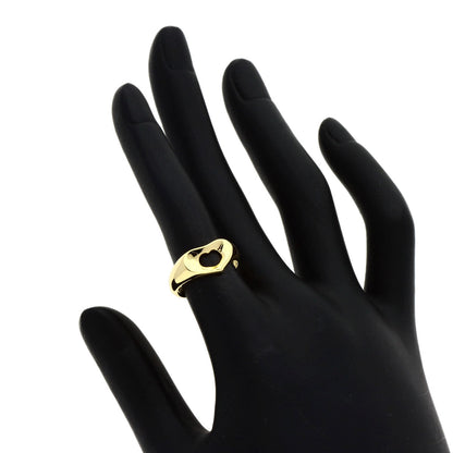 Tiffany&Co. Ring 18K Yellow Gold Gold Open Heart Women