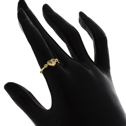 Tiffany&Co. Ring 18K Yellow Gold Gold Full Heart 2P Diamond