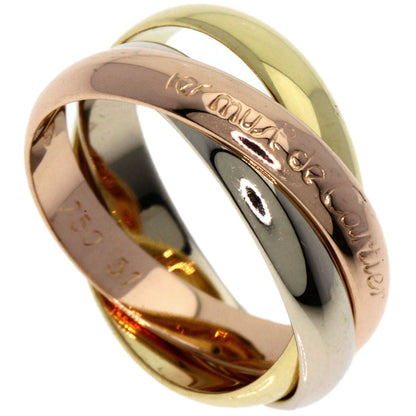 Cartier Ring 18K Yellow Gold Gold Trinity #51