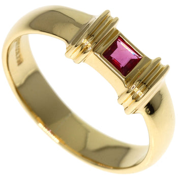 Tiffany&Co. Ring 18K Yellow Gold Gold Stacking Ruby
