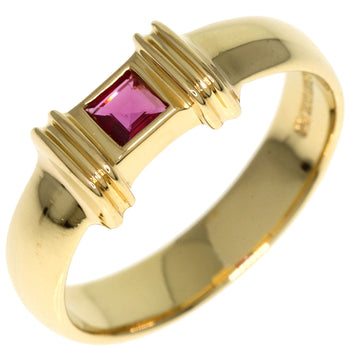 Tiffany&Co. Ring 18K Yellow Gold Gold Stacking Ruby