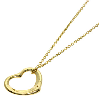 Tiffany&Co. Necklace 18K Yellow Gold Gold Open Heart