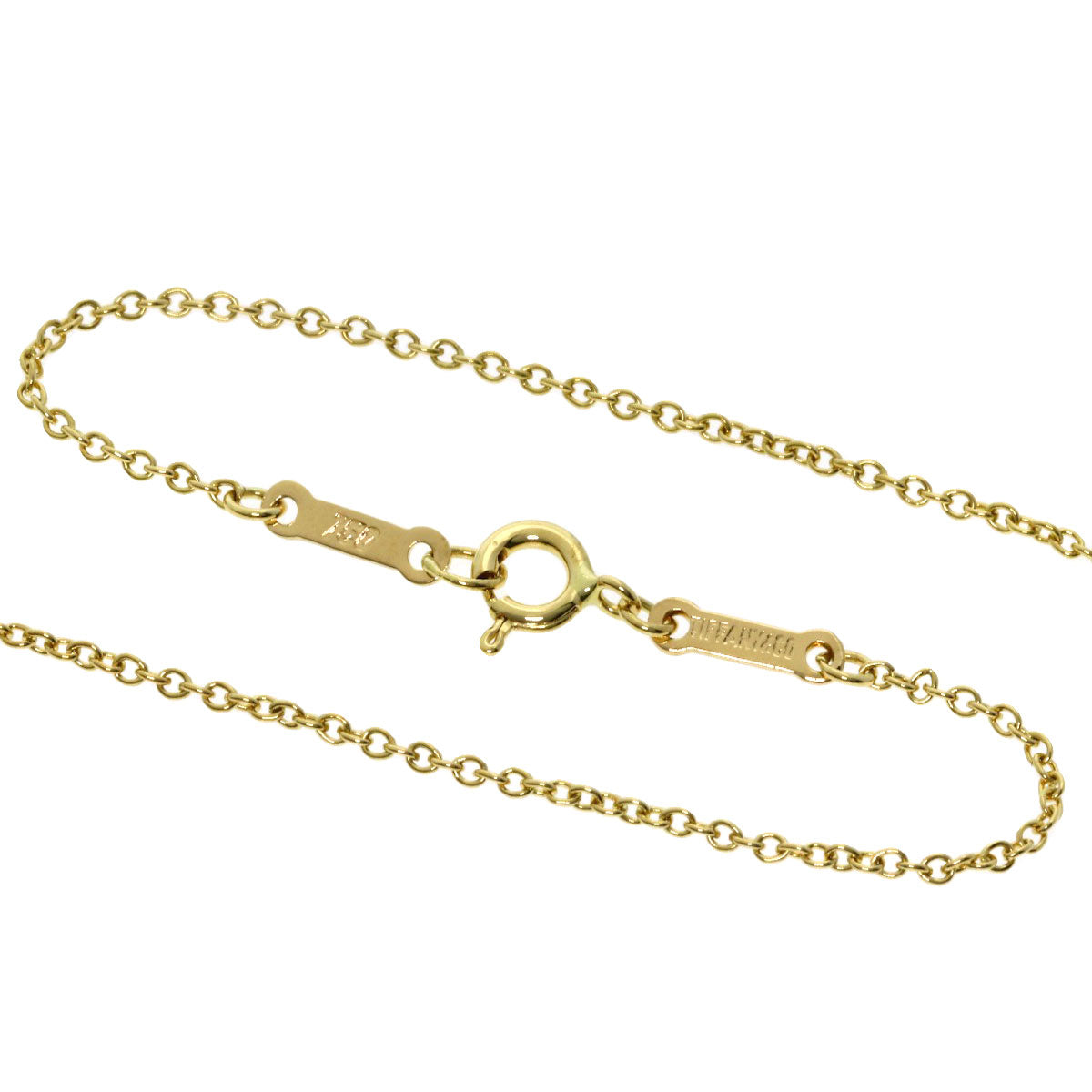 Tiffany&Co. Necklace 18K Yellow Gold Gold Open Heart