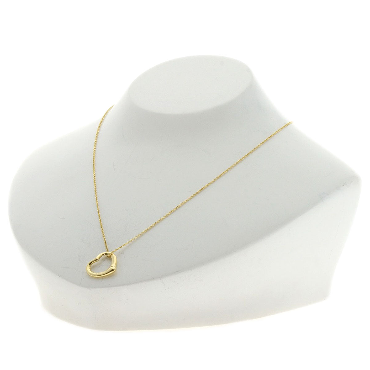 Tiffany&Co. Necklace 18K Yellow Gold Gold Open Heart