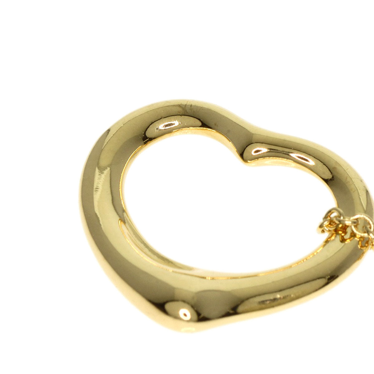 Tiffany&Co. Necklace 18K Yellow Gold Gold Open Heart