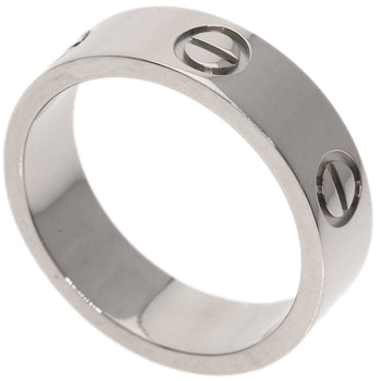 Cartier Ring K18Wg Silver Love Ring #53