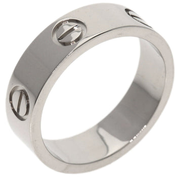 Cartier Ring K18Wg Silver Love Ring #53
