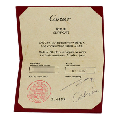 Cartier Ring K18Wg Silver Love Ring #53