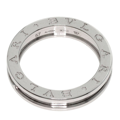 Bvlgari Ring K18Wg Silver B-Zero1 B-Zero One 1 Band Xs #57