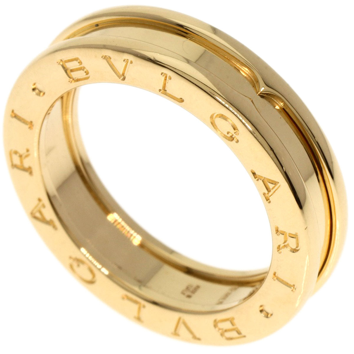 Bvlgari Ring 18K Yellow Gold Gold B-Zero1 B-Zero One 1 Band #52