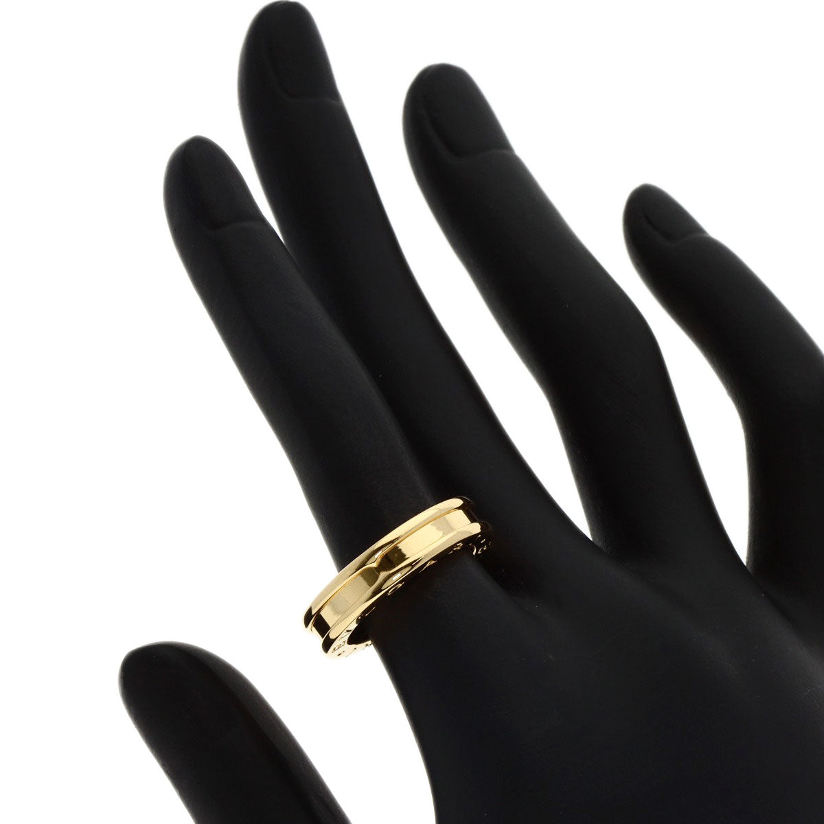 Bvlgari Ring 18K Yellow Gold Gold B-Zero1 B-Zero One 1 Band #52