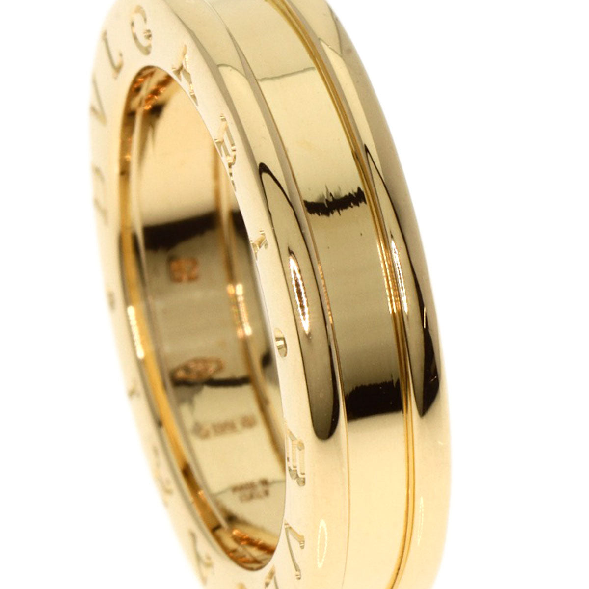 Bvlgari Ring 18K Yellow Gold Gold B-Zero1 B-Zero One 1 Band #52