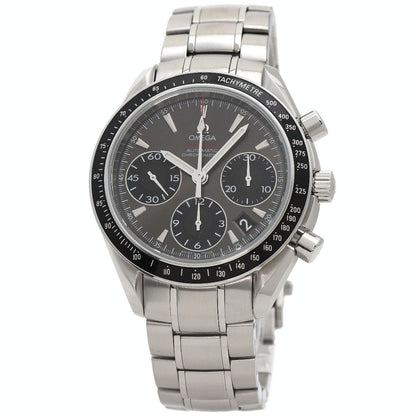 Omega Watches Mechanical Automatic 323.30.40.40.06.001 Stainless Steel Silver Speedmaster Date Gray