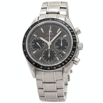 Omega Watches Mechanical Automatic 323.30.40.40.06.001 Stainless Steel Silver Speedmaster Date Gray