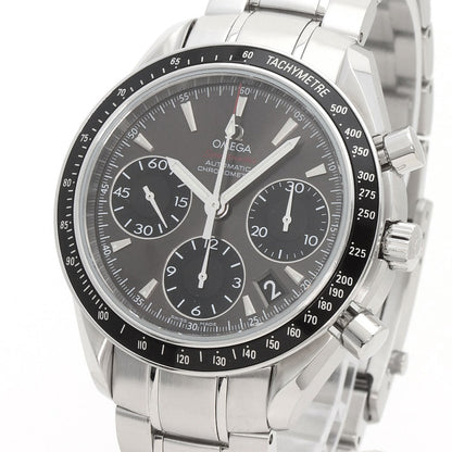 Omega Watches Mechanical Automatic 323.30.40.40.06.001 Stainless Steel Silver Speedmaster Date Gray