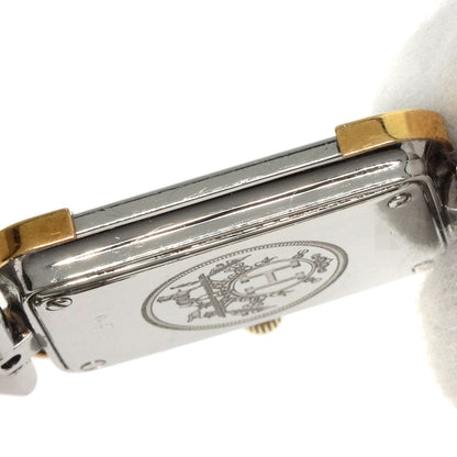 Hermes Watches Quartz Cr1.220 Stainless Steel , Ssxgp Gold Clojure White Dial Women