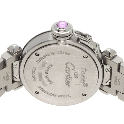 Cartier Watches Quartz W3140008 Stainless Steel Silver Mispacha Pink Dial