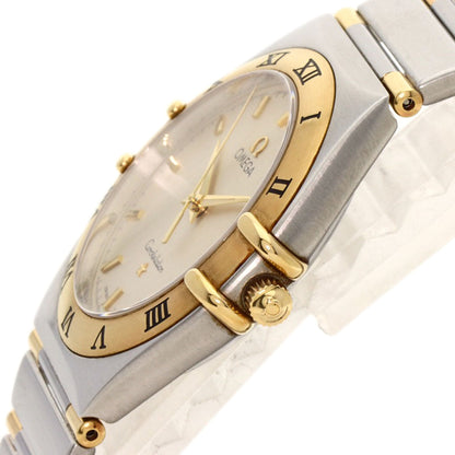 Omega Watches Quartz 1312.30 Stainless Steel Gold