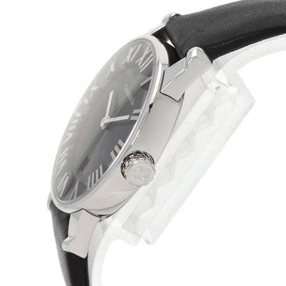 Tiffany&Co. Watches Quartz Z1830.11.10A10A52A Stainless Steel, Leather Silver Atlas Dome Black Dial