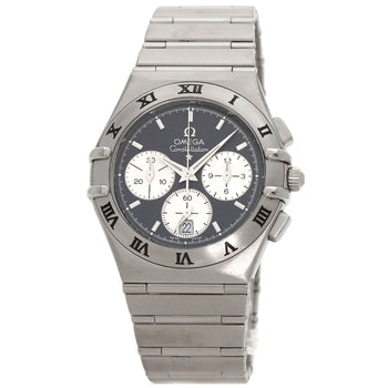 Omega Watches Quartz 1542.40 Stainless Steel Silver Constellation Gray Dial
