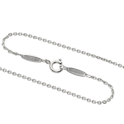 Tiffany&Co. Necklace Sv Silver Initial H Medium Women