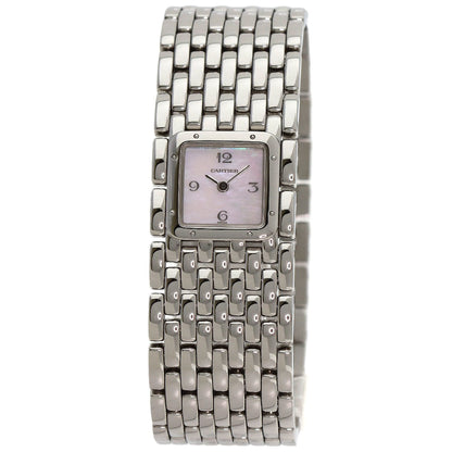Cartier Watches Quartz W61003T9 Stainless Steel , Stainless Steel Silver Panthere Ryuban Pink Shell