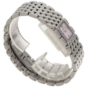 Cartier Watches Quartz W61003T9 Stainless Steel , Stainless Steel Silver Panthere Ryuban Pink Shell