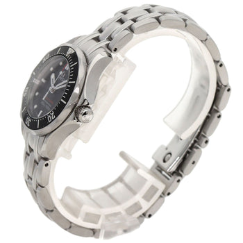 Omega Watches Quartz 212.30.28.61.01.001 Stainless Steel , Stainless Steel Silver Seamaster Black