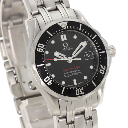 Omega Watches Quartz 212.30.28.61.01.001 Stainless Steel , Stainless Steel Silver Seamaster Black