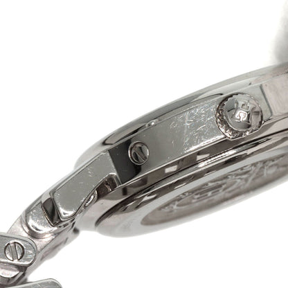 Hermes Watches Quartz Cl4.210 Stainless Steel , Stainless Steel Silver Clipper Black Dial Women