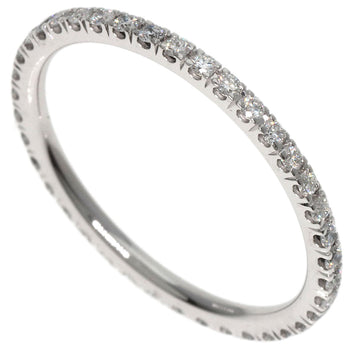 Van Cleef & Arpels Ring K18Wg Silver Felicite Eternity #49