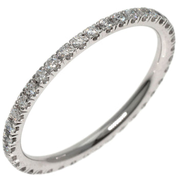 Van Cleef & Arpels Ring K18Wg Silver Felicite Eternity #49