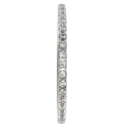 Van Cleef & Arpels Ring K18Wg Silver Felicite Eternity #49