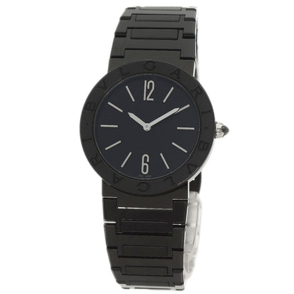 Bvlgari Watches Quartz Bb33S Stainless Steel , Stainless Steel Black Bulgari Bulgari Black