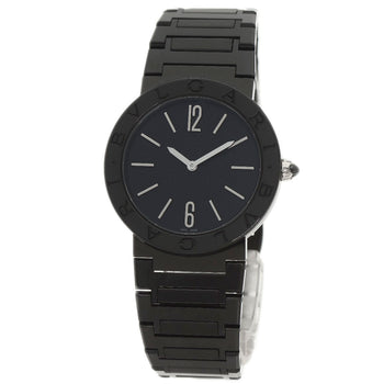 Bvlgari Watches Quartz Bb33S Stainless Steel , Stainless Steel Black Bulgari Bulgari Black