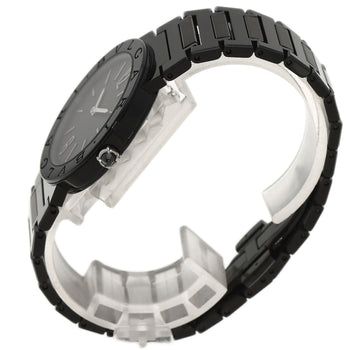 Bvlgari Watches Quartz Bb33S Stainless Steel , Stainless Steel Black Bulgari Bulgari Black