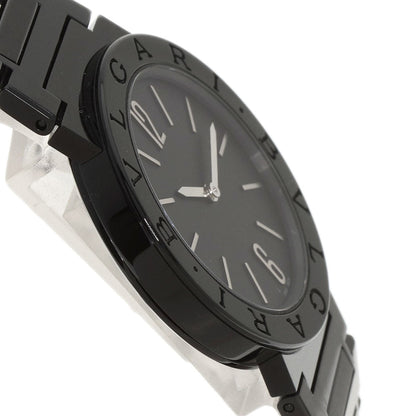 Bvlgari Watches Quartz Bb33S Stainless Steel , Stainless Steel Black Bulgari Bulgari Black