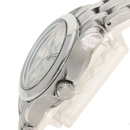 Omega Watches Quartz 2581.31 Stainless Steel , Stainless Steel Silver Seamaster Silver Dial Women
