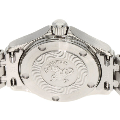 Omega Watches Quartz 2581.31 Stainless Steel , Stainless Steel Silver Seamaster Silver Dial Women