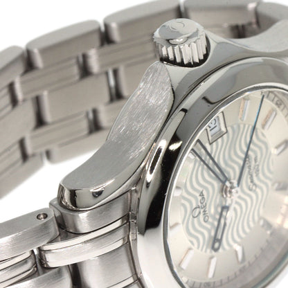 Omega Watches Quartz 2581.31 Stainless Steel , Stainless Steel Silver Seamaster Silver Dial Women
