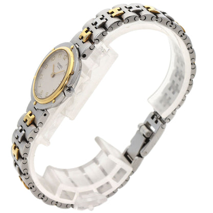Hermes Watches Quartz Stainless Steel , Ssxgp Gold Olympia Ivory Dial Women